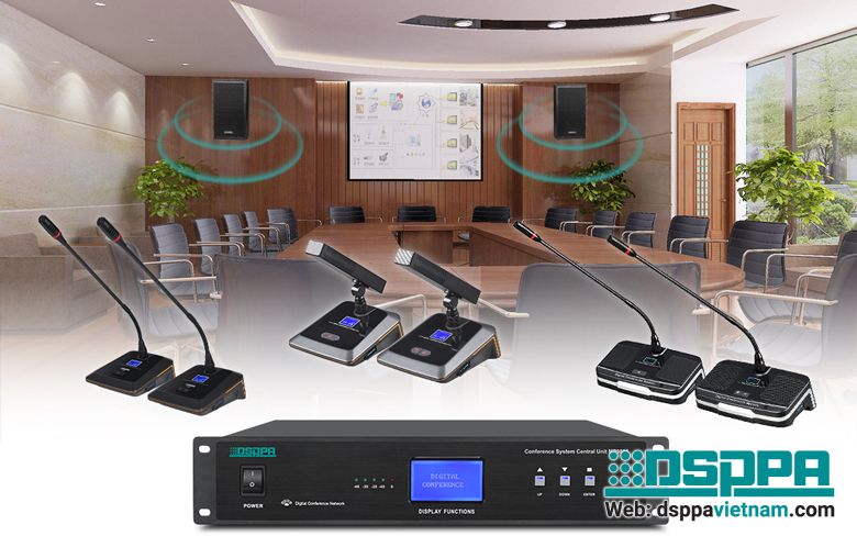 MP9866 Hệ thống hội thảo có dây, hỗ trợ 120 máy MP9866 Hệ thống hội thảo có dây, hỗ trợ 120 máy.jpg